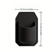 Silicone Shower Beer Holder Wall Mounted Beverage Can Rack Self Adhesive in Black V563-DU3227351