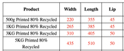 Enviro Recycled Courier Satchels Poly Mailer Bag Accredited Self Sealing Shipping - 5kg (510x435x50mm) - 500pcs