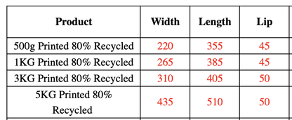 Enviro Recycled Courier Satchels Poly Mailer Bag Accredited Self Sealing Shipping - 5kg (510x435x50mm) - V563-ENVIRO80-5KG_750PCS