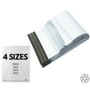Enviro Recycled Courier Satchels Poly Mailer Bag Accredited Self Sealing Shipping - 5kg (510x435x50mm) - 750pcs