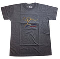 Adult Australian Kangaroo T Shirt Australia Day 100% Cotton Souvenir Tee Top - Grey - S V563-ET10-GREY-S