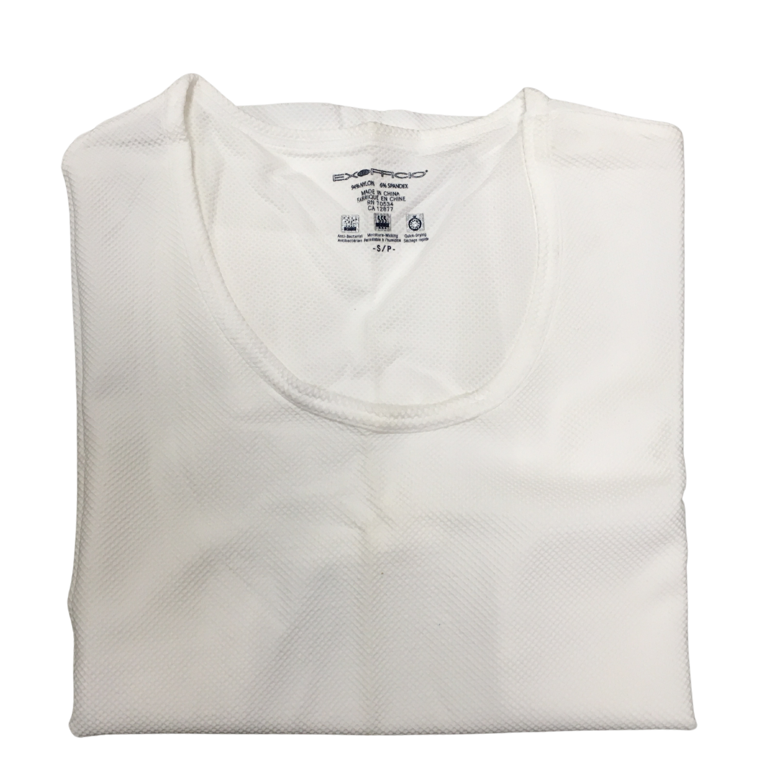 ExOfficio Womens Give-N-Go Tee T-Shirt Top Travel Quick Dry E5A2 - White - S V563-EXOFF-E5A2-S-WHT
