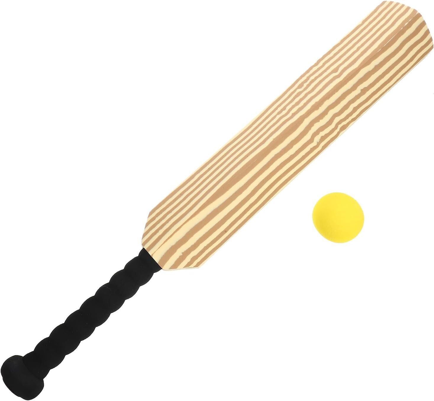 Kids Soft Foam Sturdy Cricket Bat & Ball Set 58cm Backyard Beach Sports Toy Kit V563-FA3866