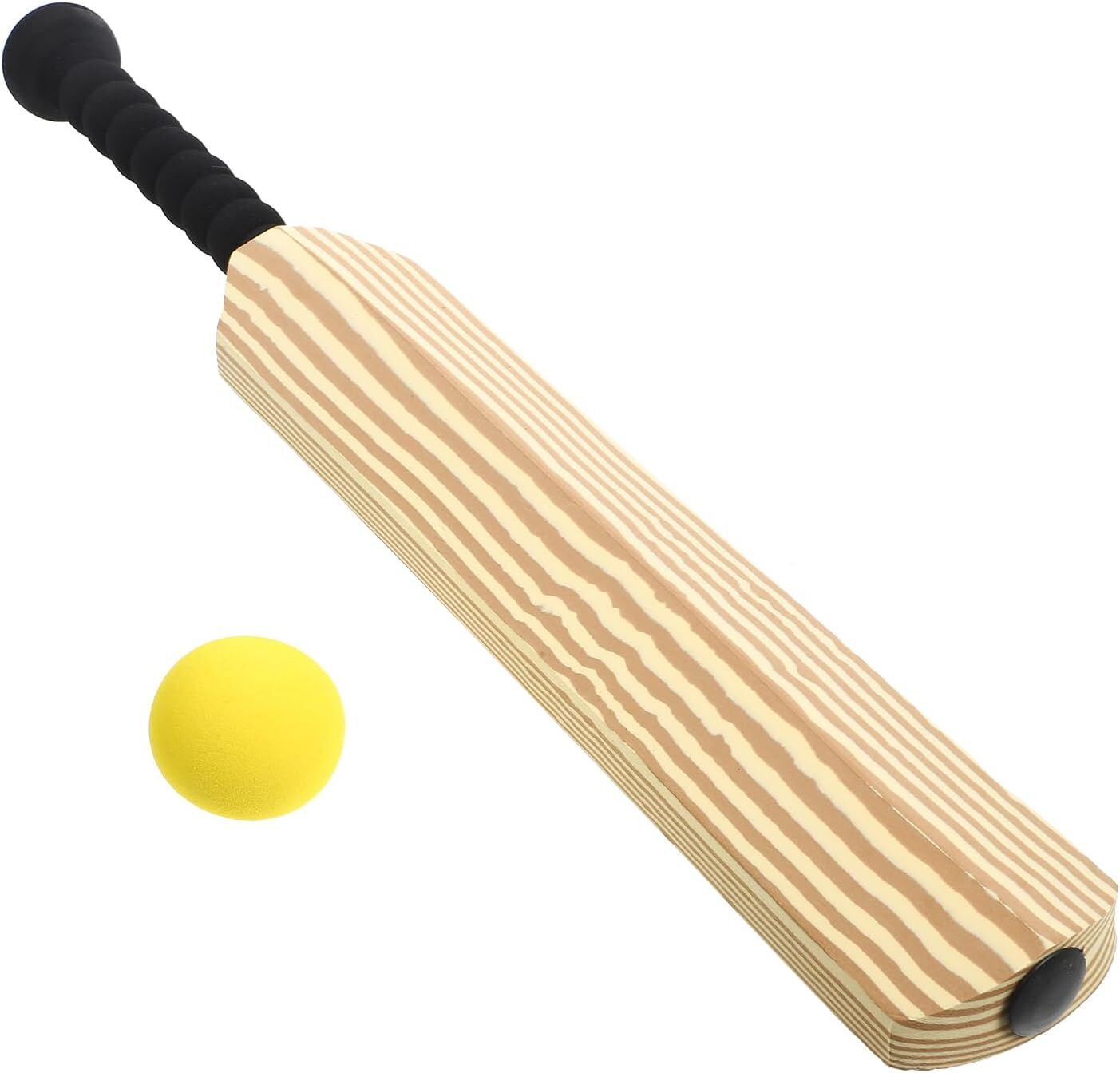 Kids Soft Foam Sturdy Cricket Bat & Ball Set 58cm Backyard Beach Sports Toy Kit V563-FA3866