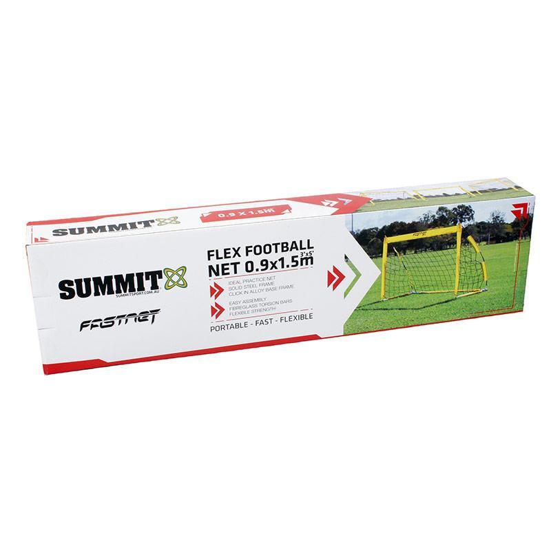 Summit Pop Up Fastnet Soccer Goal Futsal Football Portable Flexible (1.5m x 0.9m) V563-FAST1200