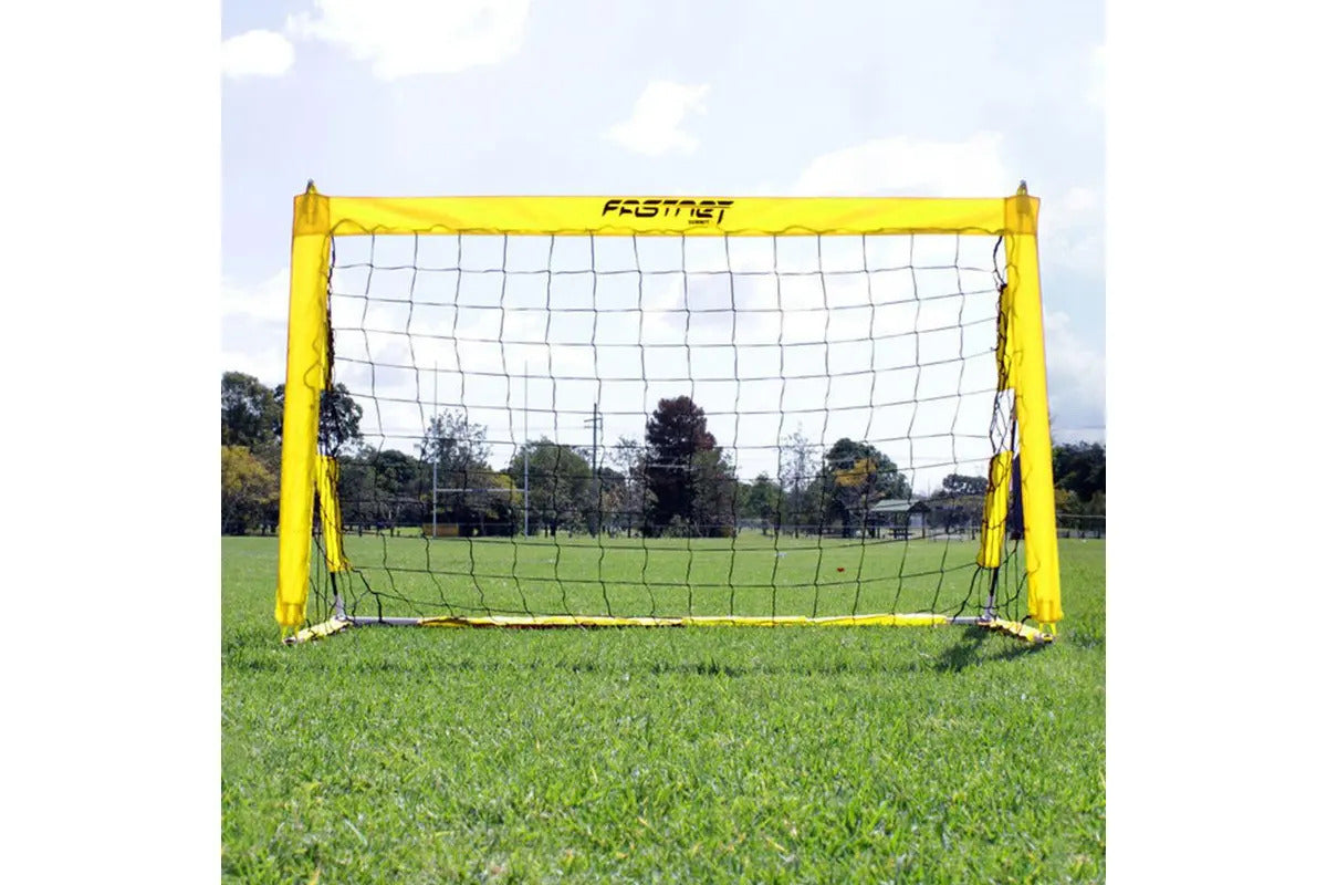 Summit Pop Up Fastnet Soccer Goal Futsal Football Portable Flexible (1.5m x 0.9m) V563-FAST1200