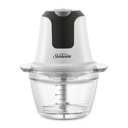 Sunbeam Mini Glass MultiChopper Food Processor - White V563-FCP1000WH