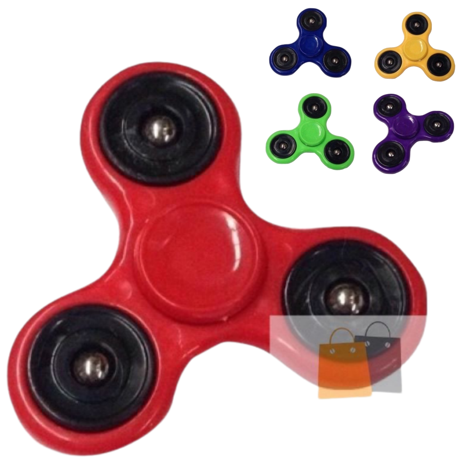 3pcs Fidget Hand Finger Spinner Focus Stress Reliever Toys For Kids Adults V563-FIDGETSPINNER-3PCS