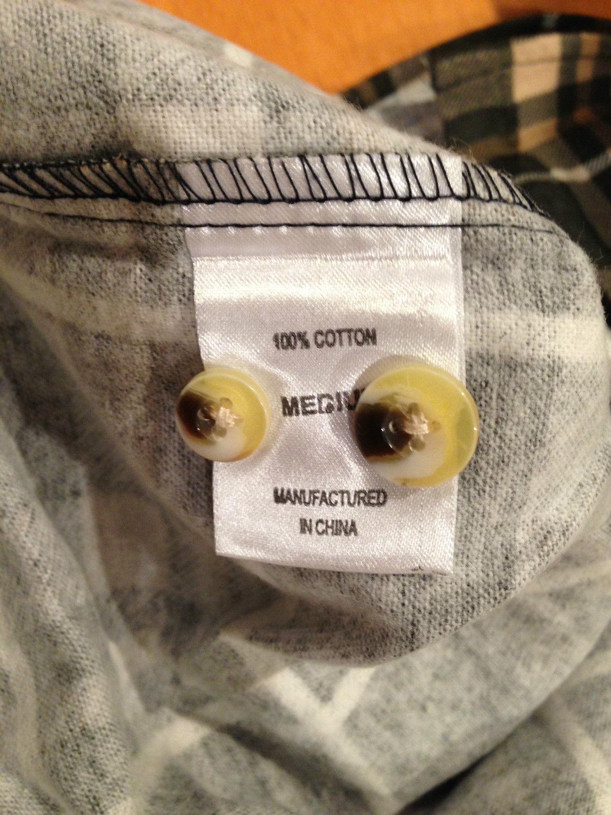 Mens FLANNELETTE SHIRT Check 100% COTTON Flannel Vintage Long Sleeve - 40 (Full Placket) - S V563-FLSHT2015-FP40-S