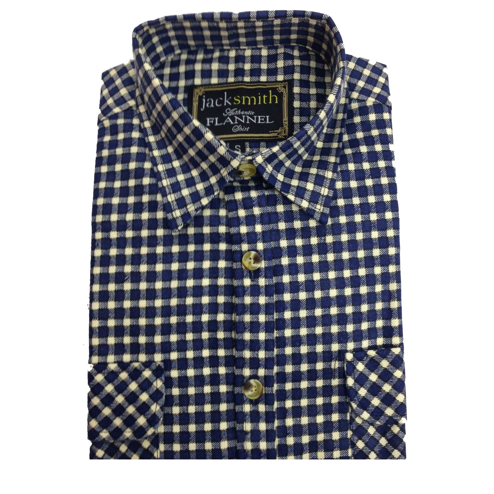 Mens FLANNELETTE SHIRT Check 100% COTTON Flannel Vintage Long Sleeve - 49 (Full Placket) - 5XL V563-FLSHT2015-FP49-5XL