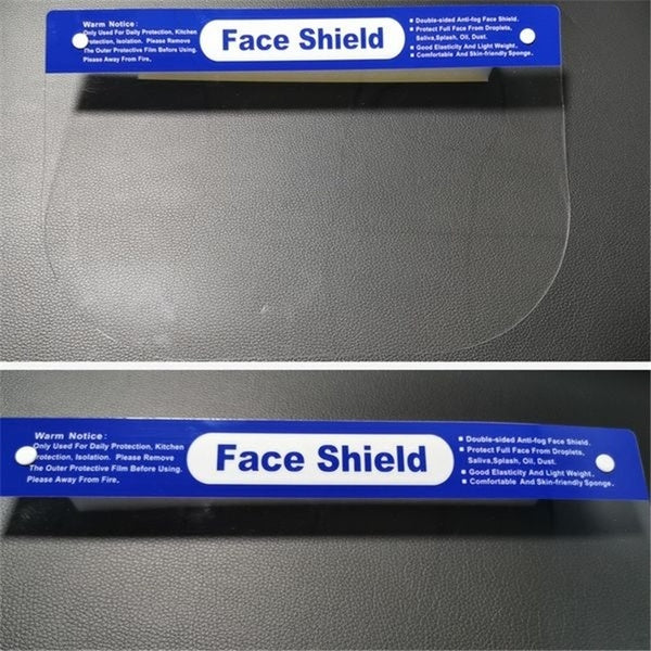 12x Safety Full Face Shield Clear Glasses Anti-Fog Eye Protector Shop Dental V563-FS-1_12PCS