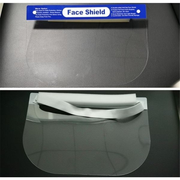 12x Safety Full Face Shield Clear Glasses Anti-Fog Eye Protector Shop Dental V563-FS-1_12PCS