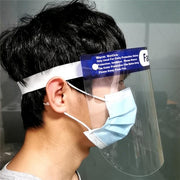 12x Safety Full Face Shield Clear Glasses Anti-Fog Eye Protector Shop Dental V563-FS-1_12PCS