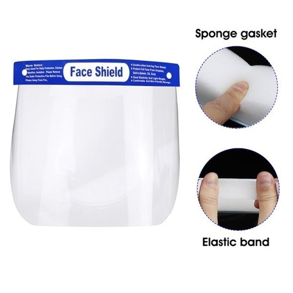 3x Safety Full Face Shield Clear Glasses Anti-Fog Eye Protector Shop Dental V563-FS-1_3PCS