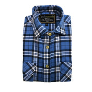 Mens Flannelette Shirt 100% Cotton Check Authentic Flannel Long Sleeve Vintage - Burgundy - S V563-FS-FP18-BURGUNDY97-S
