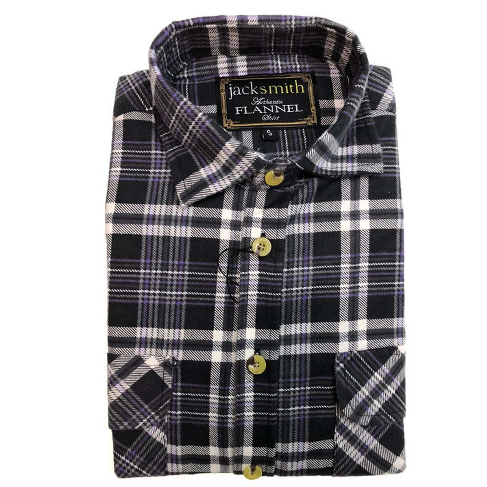Mens Half Placket Flannelette Long Sleeve Pullover Shirt 100% Cotton Check Authentic Flannel - Burgundy - S V563-FS-HP18-BURGUNDY97-S