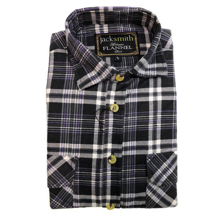 Mens Half Placket Flannelette Long Sleeve Pullover Shirt 100% Cotton Check Authentic Flannel - Burgundy - S V563-FS-HP18-BURGUNDY97-S