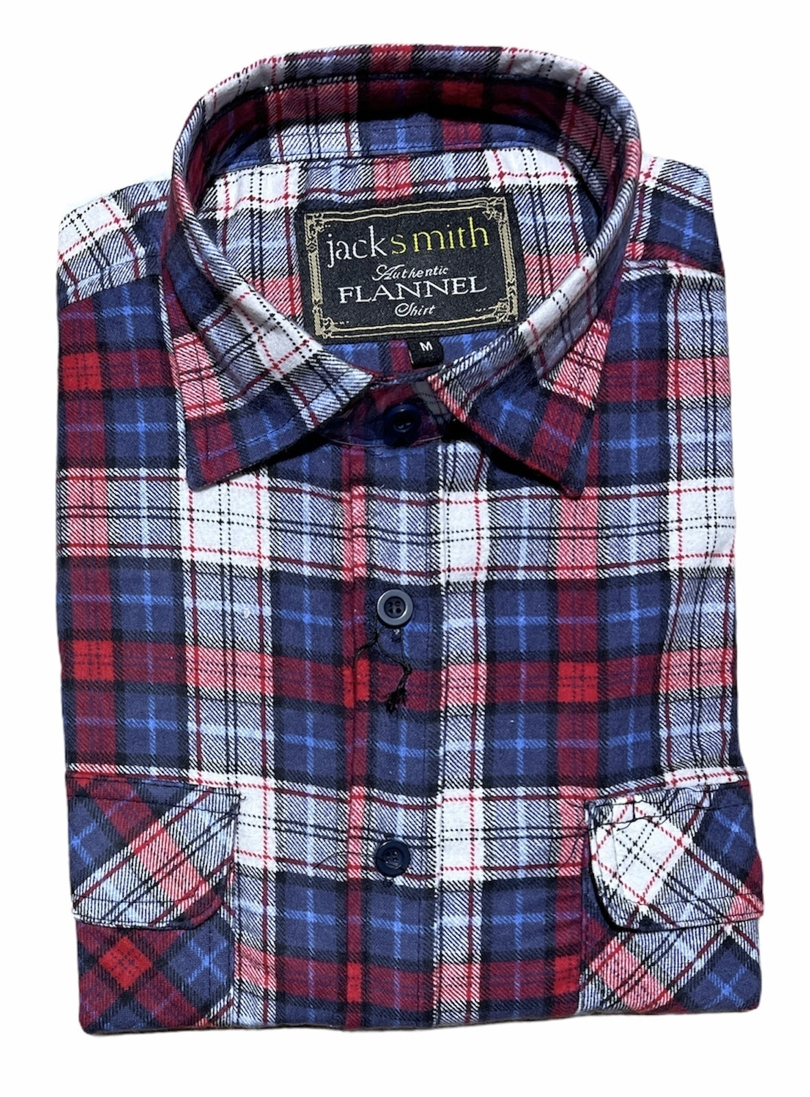 Mens Flannelette Long Sleeve Pullover Shirt 100% Cotton Flannel - Half Placket - 3XL V563-FS-HP21-49-3XL