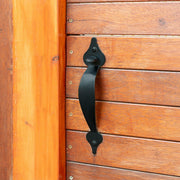 Pinnacle Hardware Gate Thumb Latch in Black V563-GHS045