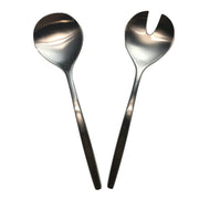 GROSVENOR Chill 2 Salad Servers 18/10 Stainless Steel Spoon Fork CHILL2SS V563-GROSV-2-SALSER