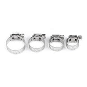 10pcs Hose Clamp Cars Motorcycle Fuel Line Jubilee Petrol Pupe Clips Garden DIY Tools V563-HC100