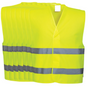 10x Hi Vis Safety Vest Reflective Tape Workwear Night & Day Bulk - Yellow - One Size V563-HIVISVEST-YELLOW-10PK