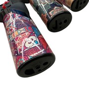 1x Jet Gas Lighter Torch Gun Gas w/ Refillable Butane & Safety Lock - Assorted Colours V563-HO-120-1PC