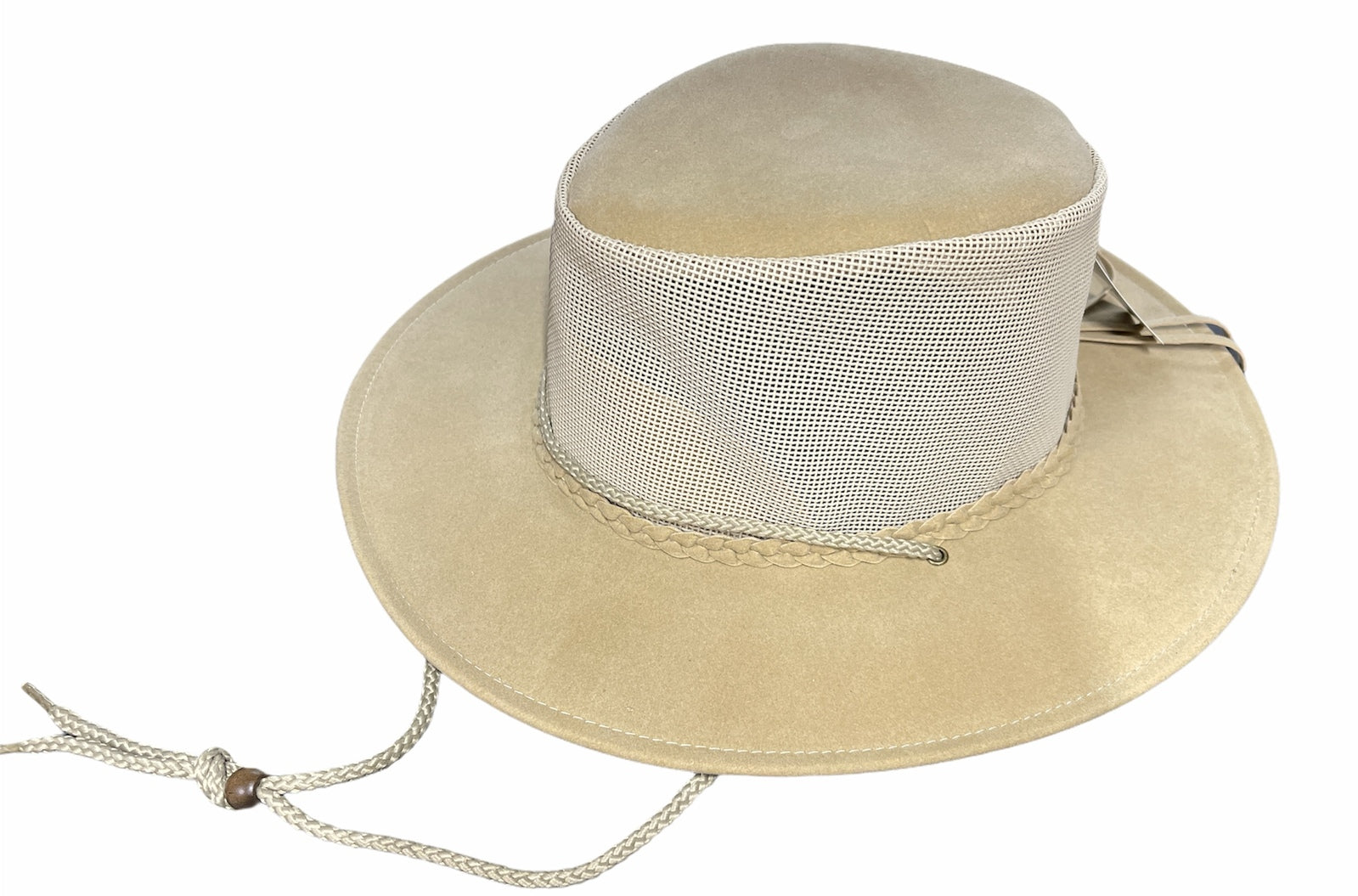 Dents Cooler Western Wide Brim Hat Sun Summer Outback Breathable - Stone - Medium V563-HSM1040-STONE-M_58CM