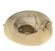 Dents Cooler Western Wide Brim Hat Sun Summer Outback Breathable - Stone - Medium V563-HSM1040-STONE-M_58CM