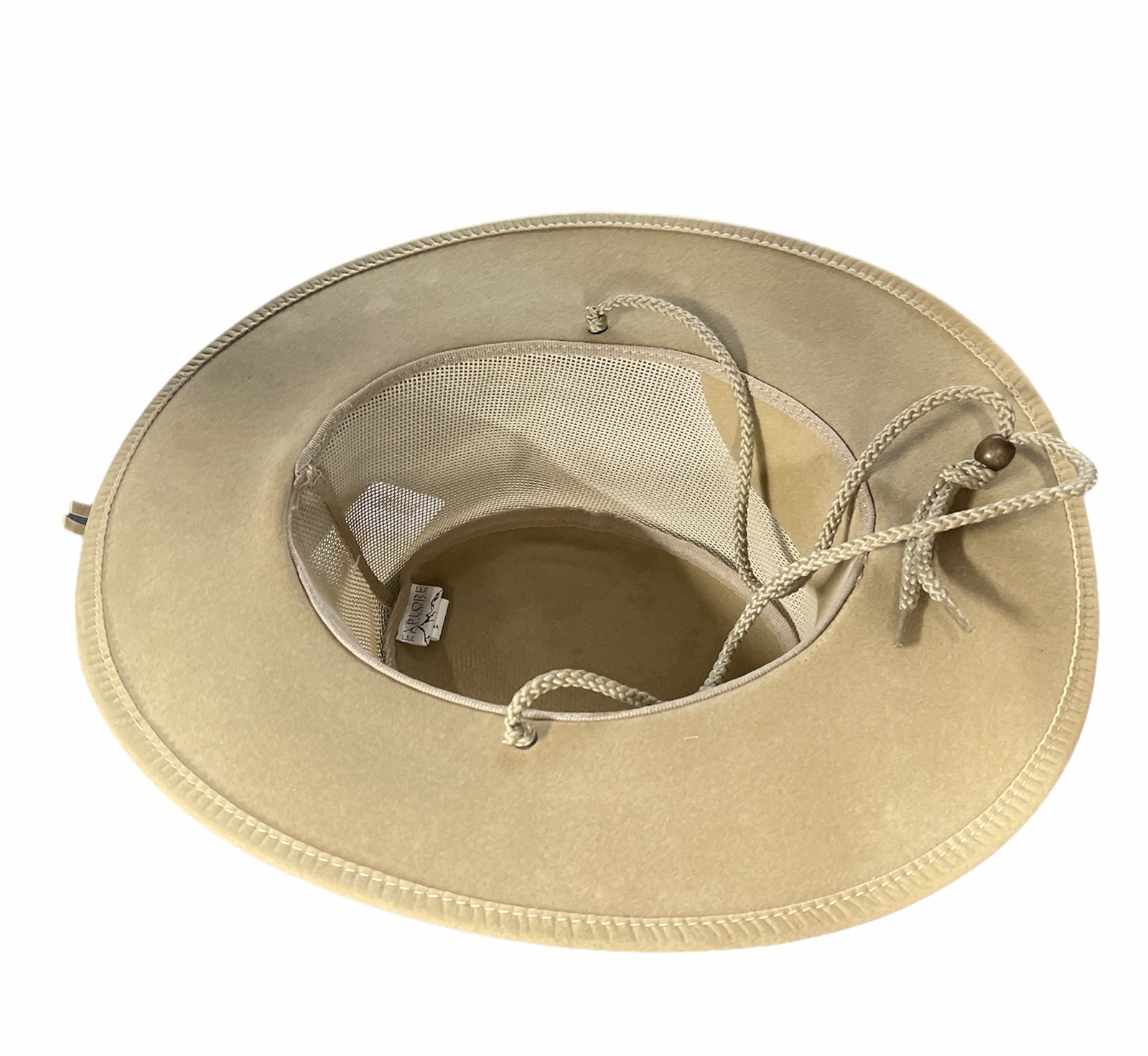 Dents Cooler Western Wide Brim Hat Sun Summer Outback Breathable - Stone - Medium V563-HSM1040-STONE-M_58CM
