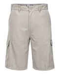 HUSKI Cargo Shorts Mens Cascade Microfibre Flexi Fit Short Army Military 515206 - Bone - 4XL (112cm Waist) V563-HUSKI-515206-BONE-4XL