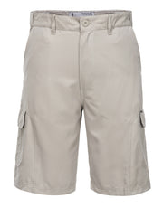 HUSKI Cargo Shorts Mens Cascade Microfibre Flexi Fit Short Army Military 515206 - Bone - 4XL (112cm Waist) V563-HUSKI-515206-BONE-4XL