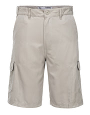 HUSKI Cargo Shorts Mens Cascade Microfibre Flexi Fit Short Army Military 515206 - Bone - 4XL (112cm Waist) V563-HUSKI-515206-BONE-4XL