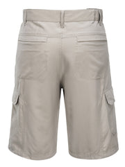 HUSKI Cargo Shorts Mens Cascade Microfibre Flexi Fit Short Army Military 515206 - Bone - 4XL (112cm Waist) V563-HUSKI-515206-BONE-4XL