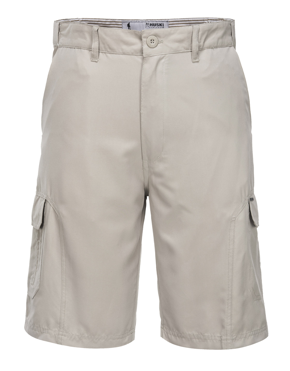 HUSKI Cargo Shorts Mens Cascade Microfibre Flexi Fit Short Army Military 515206 - Bone - XX-Large (102cm V563-HUSKI-515206-BONE-XXL