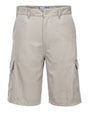 HUSKI Cargo Shorts Mens Cascade Microfibre Flexi Fit Short Army Military 515206 - Bone - XX-Large (102cm V563-HUSKI-515206-BONE-XXL
