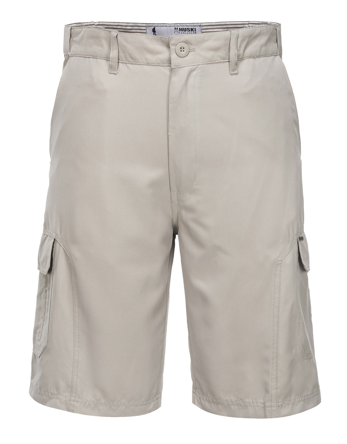 HUSKI Cargo Shorts Mens Cascade Microfibre Flexi Fit Short Army Military 515206 - Bone - XX-Large (102cm V563-HUSKI-515206-BONE-XXL
