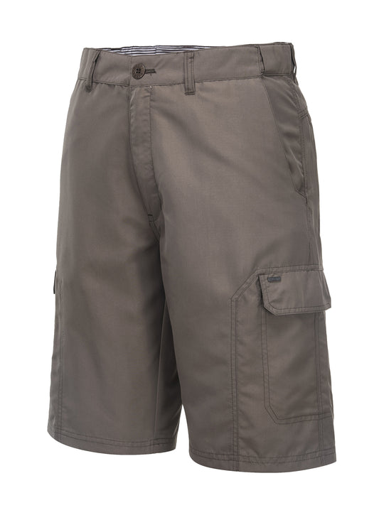 HUSKI Cargo Shorts Mens Cascade Microfibre Flexi Fit Short Army Military 515206 - Clay - 3XL (107cm Waist) V563-HUSKI-515206-CLY-3XL