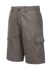 HUSKI Cargo Shorts Mens Cascade Microfibre Flexi Fit Short Army Military 515206 - Clay - 4XL (112cm Waist) V563-HUSKI-515206-CLY-4XL