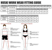 HUSKI Mens Cargo Shorts Work Casual Workwear - Bone - 4XL (112cm Waist)