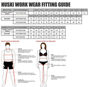 HUSKI Hi Vis Patrol Vest 3M Reflective Tape Safety Workwear High Visibility - Yellow - XL V563-HUSKI-918094-YLW-XL