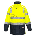 HUSKI Transit Hi Vis Waterproof Jacket Industrial Workwear Reflective UPF 50+ - S (92cm)