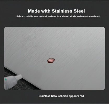 3x Stainless Titanium Steel Anti-Bacterial Mildew-Proof Cutting Chopping Boards V563-HY1281305