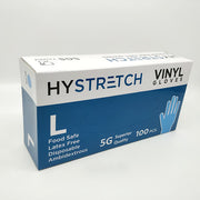 1000x Clear Disposable Vinyl Gloves Powder Free Latex Free Bulk - 1 Box - L V563-HY2404-1BOX-L