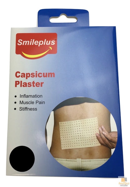 6x CAPSICUM PLASTER PATCHES Herbal Muscle Pain Inflammation Ache Relief BULK V563-HY8815A-2PACKS