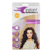 Instant Hair Extensions w/ Invisible Band - Medium Golden Blonde V563-INSTAEXT-MGB