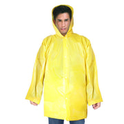 Adult Hooded Poncho Raincoat Waterproof Jacket Emergency Rain Coat REUSABLE V563-JD-12159