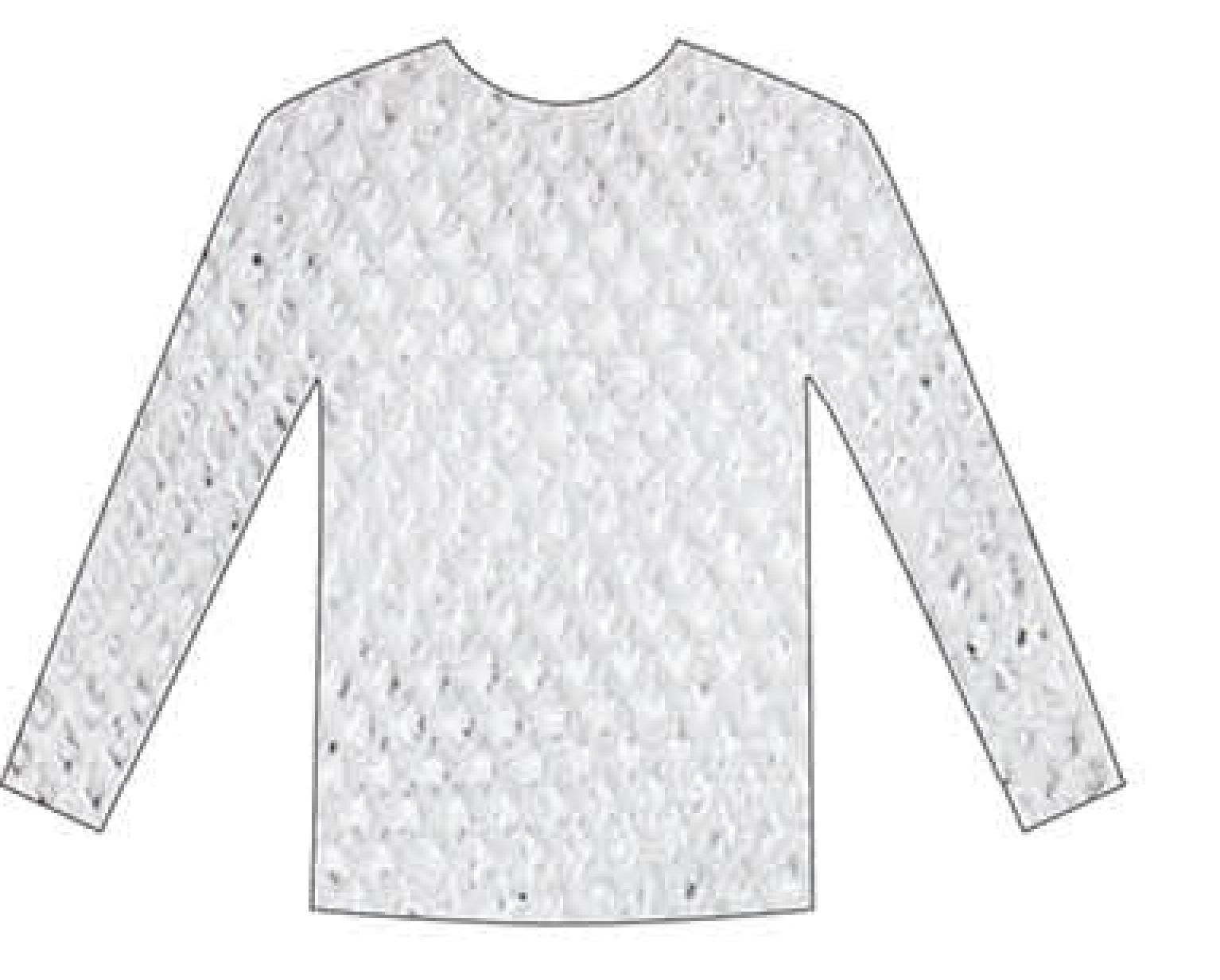Womens Fishnet Mesh Top Long Sleeve Sheer See Through Party Costume - White V563-JD-12168-WHT