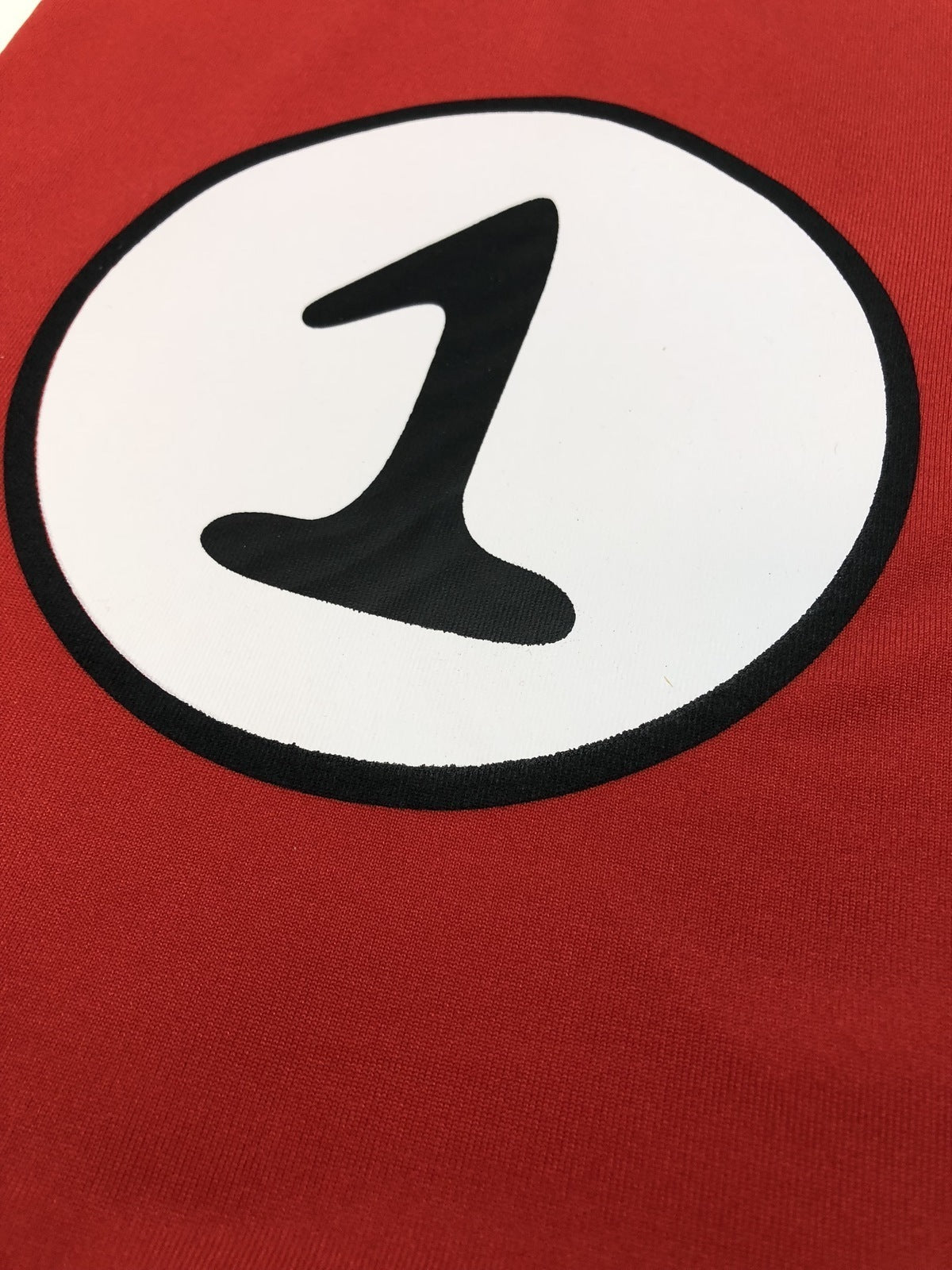 Kids Cat In The Hat Thing 1 Dr Seuss Red Top Party Costume Book Week Childrens - S (4-5 Years Old) V563-JD-13166-S