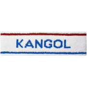 Kangol Bermuda Stripe Headband Stretch Sweatband - White/Ciano - One Size V563-K3302ST-WC130-1SZ
